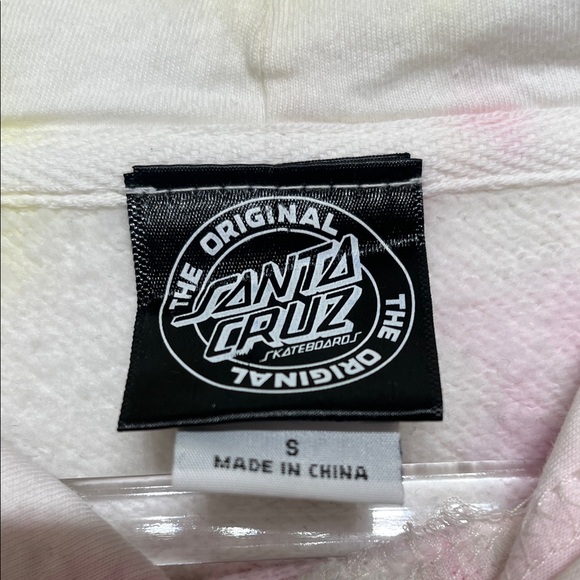 Santa Cruz Skateboards Men’s Small Slime Balls Tie-Dye Hoodie - Picture 2 of 8